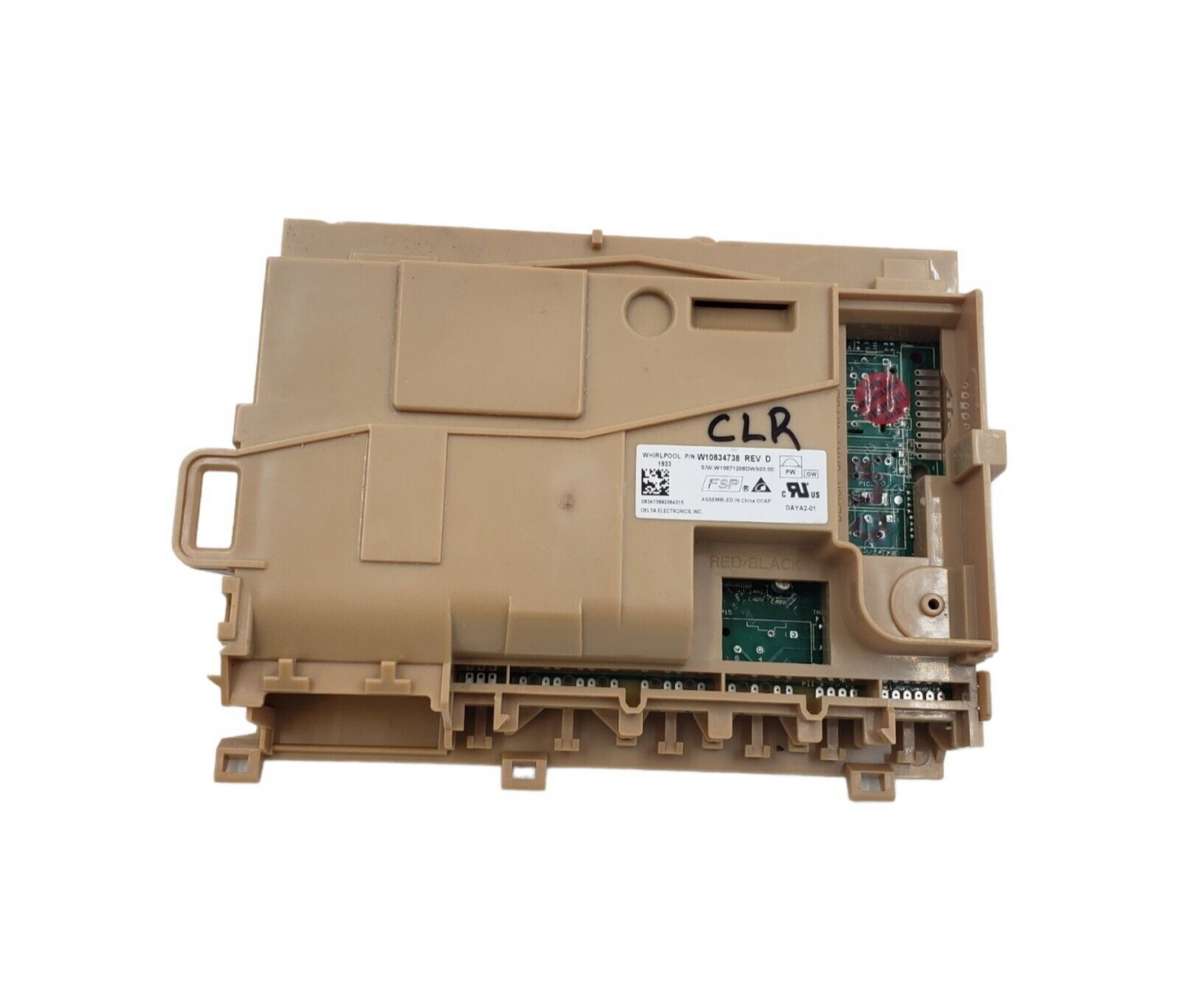 Genuine Whirlpool Dishwasher Control W10834738 Same Day Ship & 60 Days Warranty*