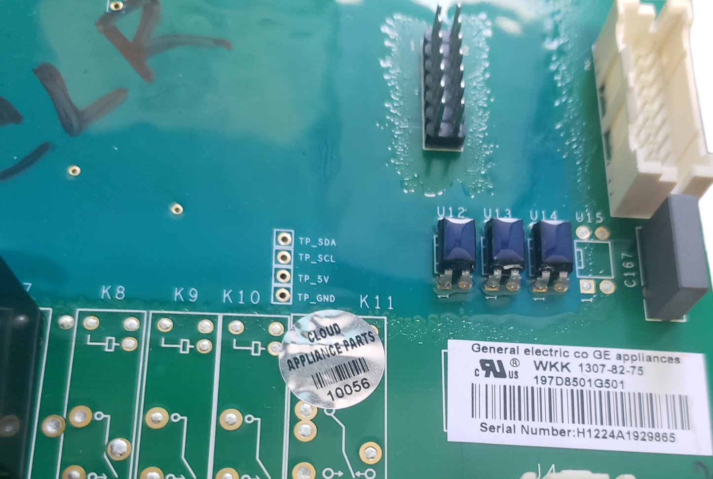 OEM GE Refrigerator Control Board 197D8501G501 Same Day Ship & 60 Days Warranty*