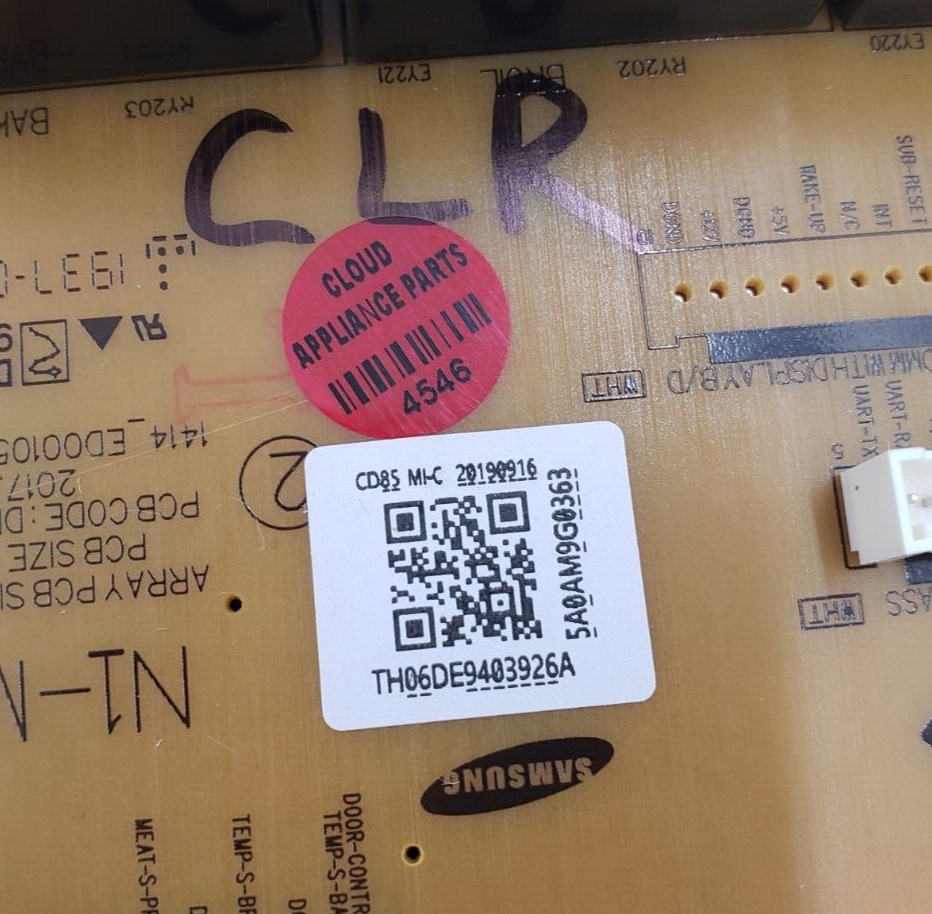 Genuine Samsung Oven Control Board DE94-03926A Same Day Ship & *60 Days Warranty