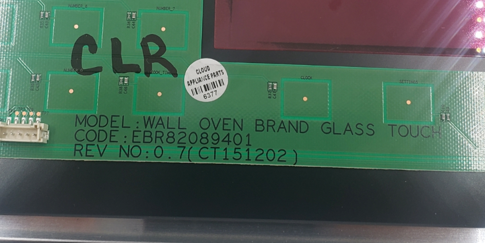 Genuine LG Glass Touch Panel EBR82089401 Same Day Shipping & *60 Days Warranty**