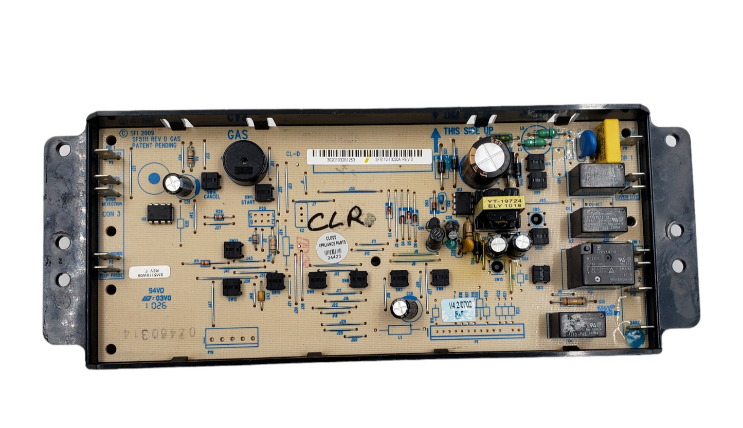 Genuine Whirlpool Range Control Board W10183020 Same Day Ship & 60 Days Warranty