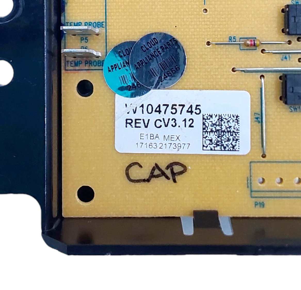 Genuine Whirlpool Range Control Board W10475745 Same Day Ship & 60 Days Warranty