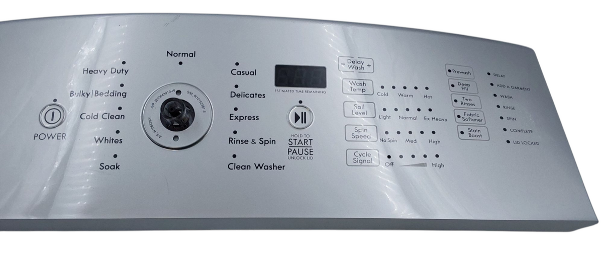 Genuine Whirlpool Washer Control Panel W11035071 Same Day Ship &60 Days Warranty