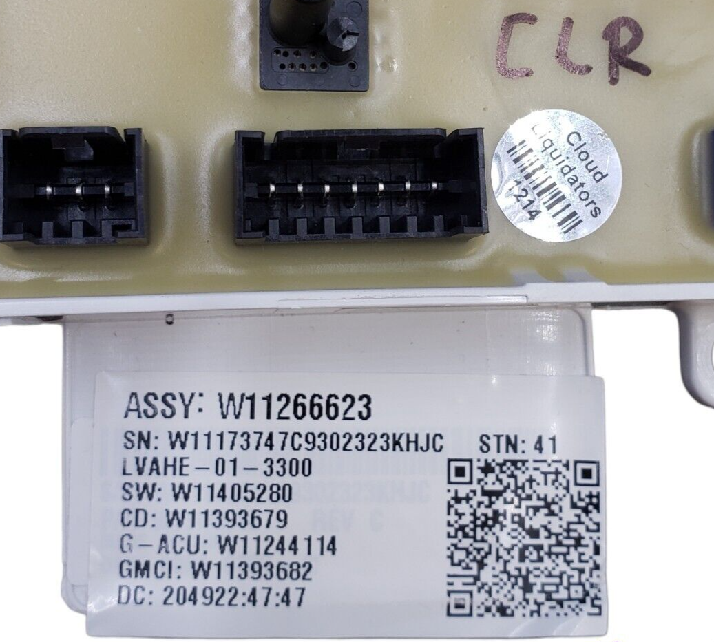 Genuine Whirlpool Control Board W11266623 Same Day Shipping & *60 Days Warranty*