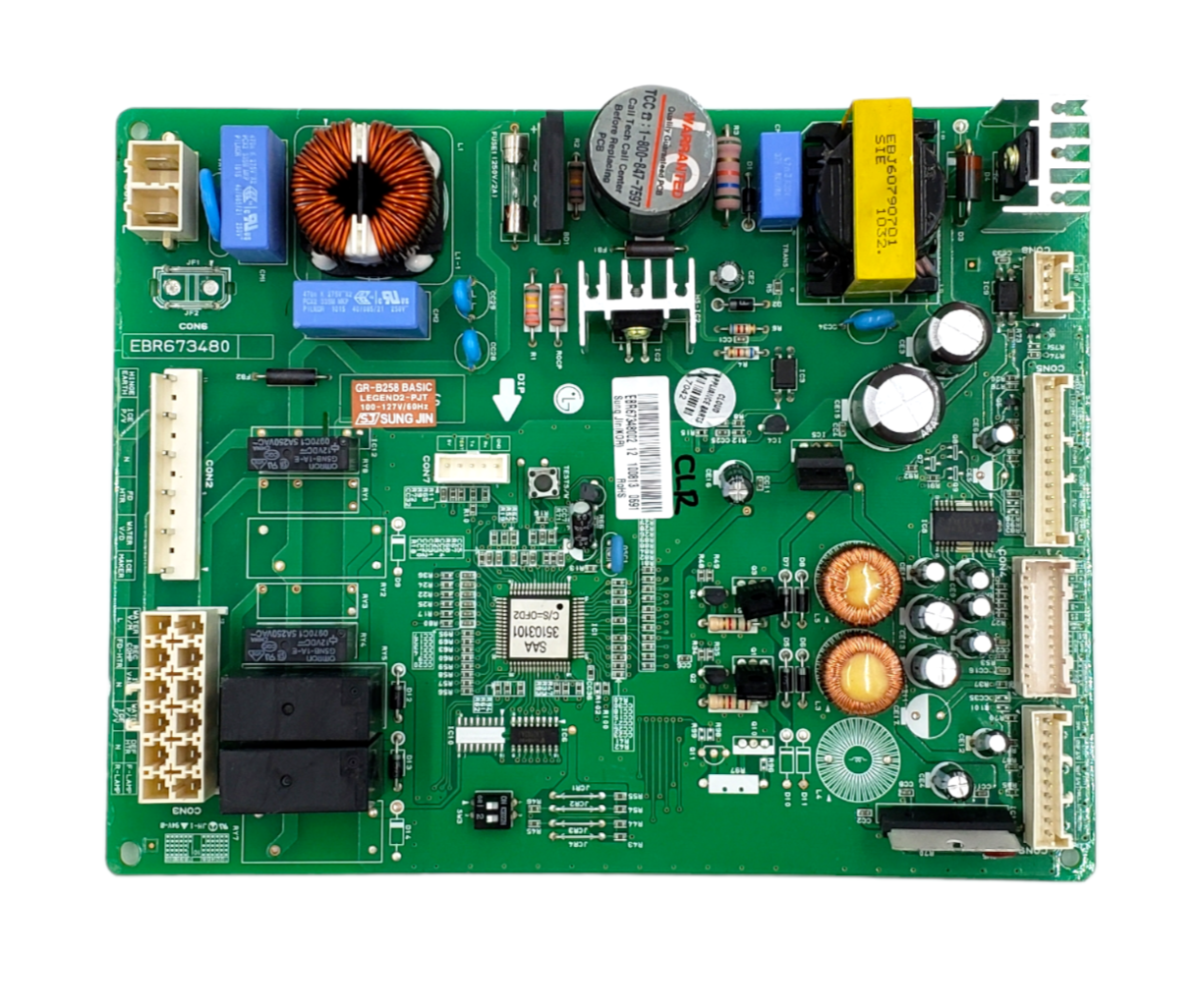 Genuine LG Refrigerator Control EBR67348002 Same Day Shipping & 60 Days Warranty