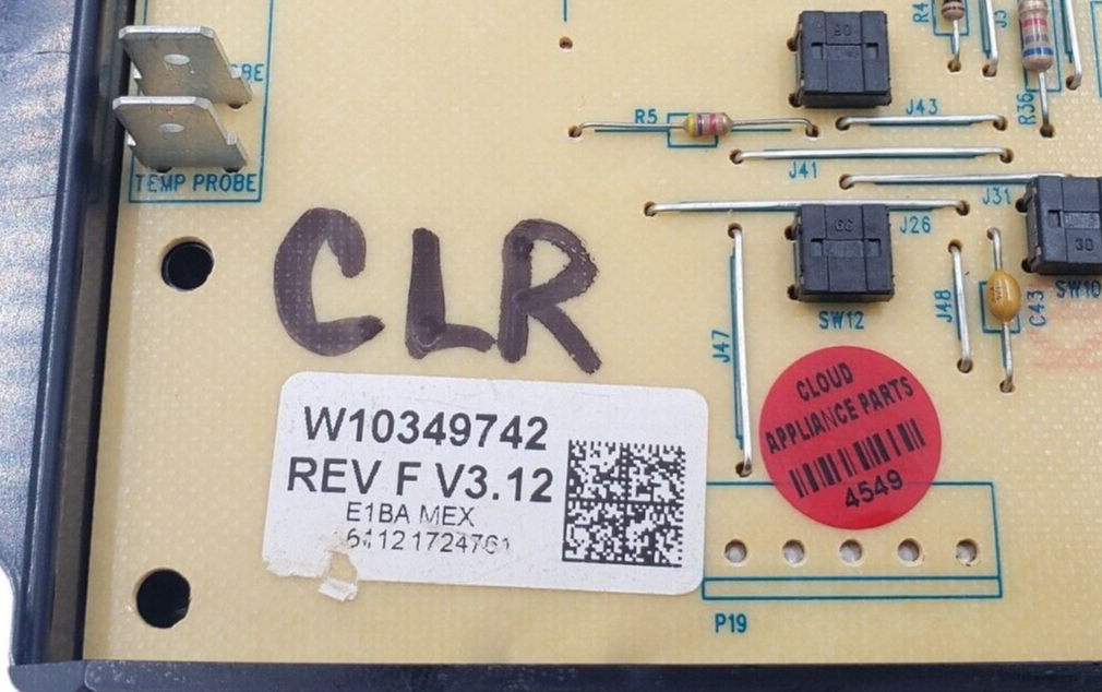 Genuine Whirlpool Oven Control Board W10349742 Same Day Ship & *60 Days Warranty
