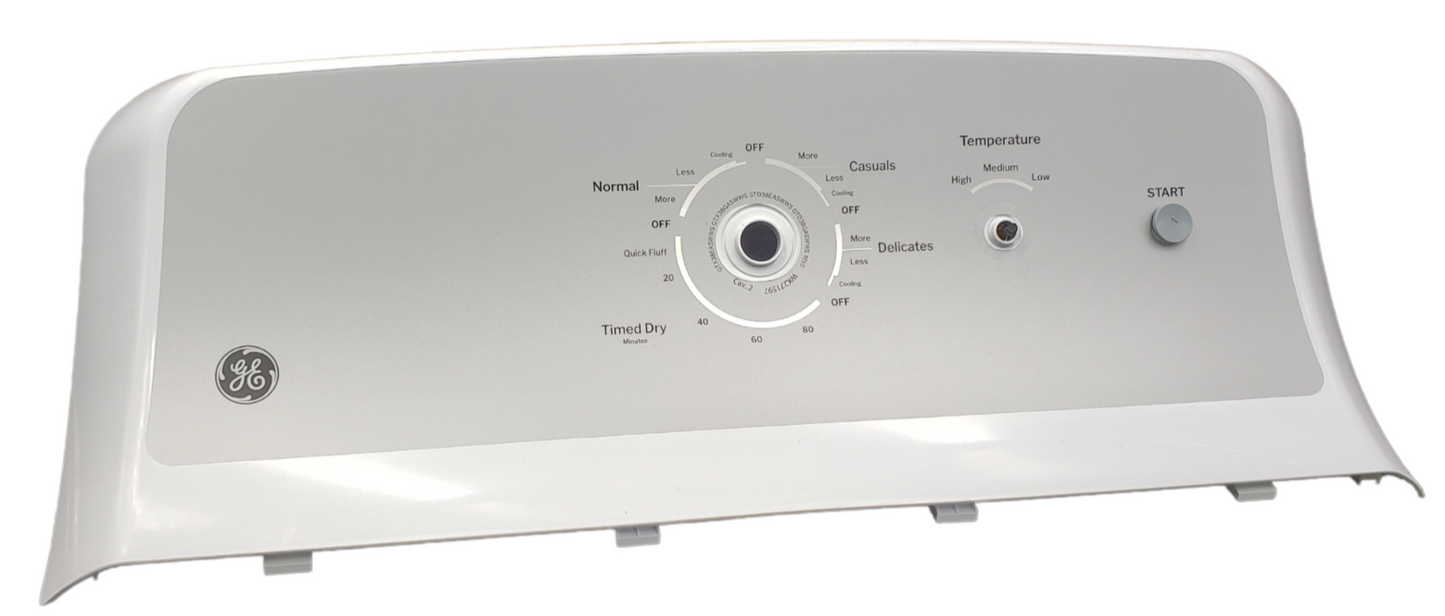 New OEM GE Dryer Control Panel 234D2207P003 Same Day Shipping & 60 Days Warranty