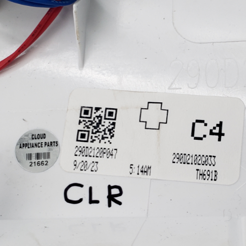 New GE Washer Control Panel 290D2120P047 Same Day Shipping & 60 Days Warranty***