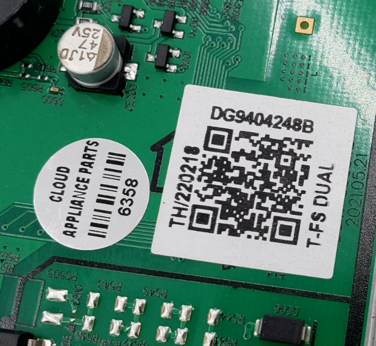 Genuine Samsung Range Control Board DG94-04248B Same Day Ship & 60 Days Warranty