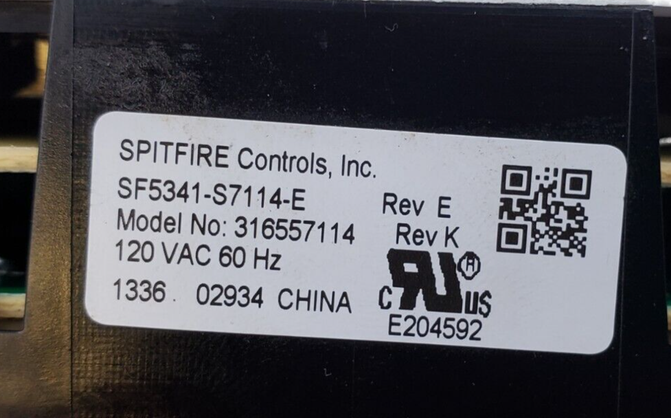 Genuine Frigidaire Range Control Board 316557114 Same Day Ship & 60 Day Warranty