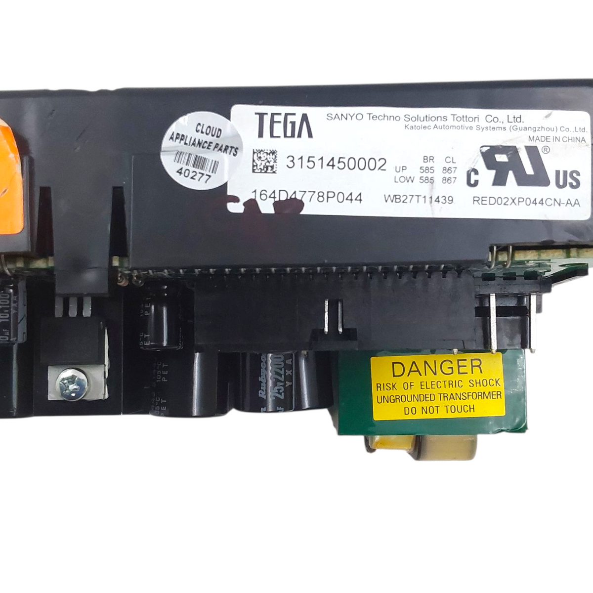 GE Genuine Range Control Board 164D4778P044 Same Day Shipping & 60 Days Warranty