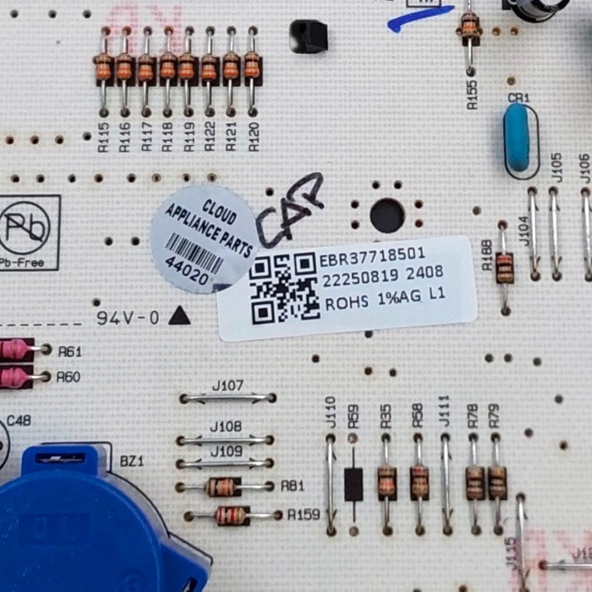 LG New Microwave Control Board EBR37718501 Same Day Shipping & 60 Days Warranty*