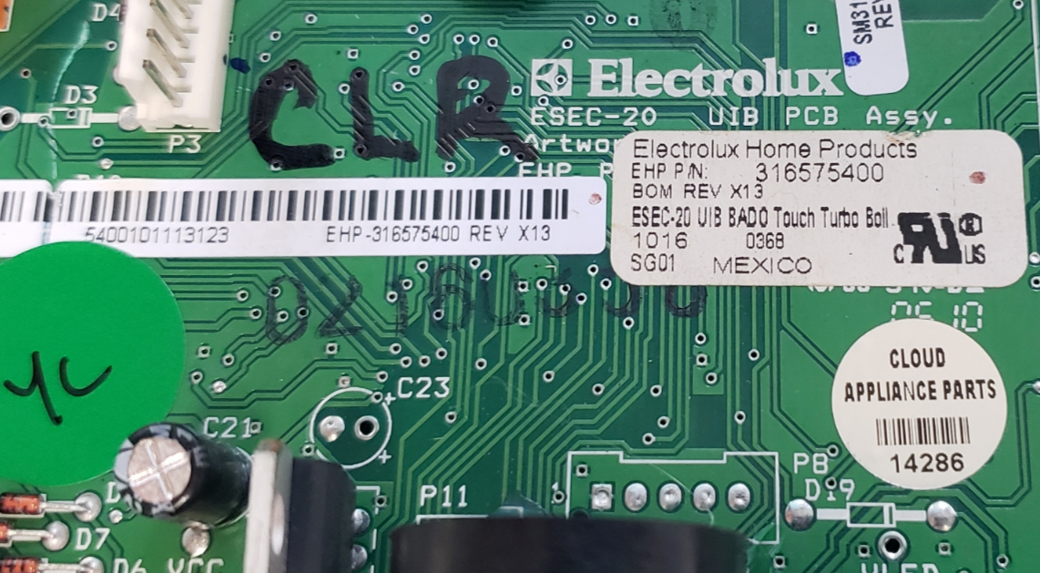Genuine Frigidaire Oven Control Board 316575400 Same Day Ship & 60 Days Warranty