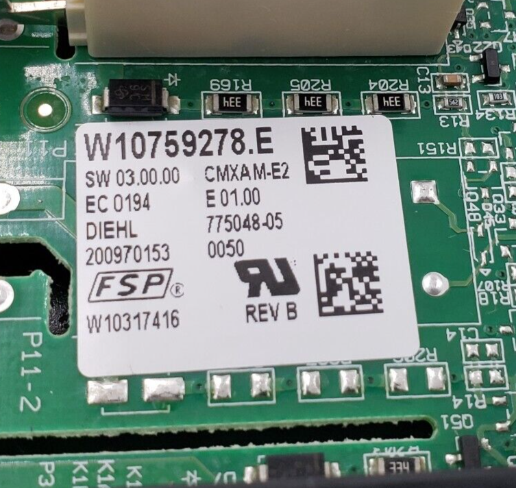 Genuine Whirlpool Oven Control Board W10759278 *Same Day Ship & 60 Days Warranty