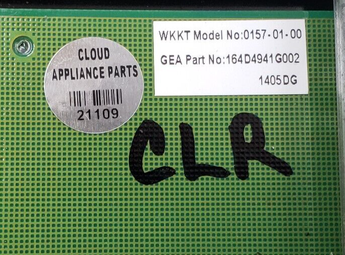 Genuine GE Oven Touch Panel 164D4941G002 **Same Day Shipping & 60 Days Warranty*