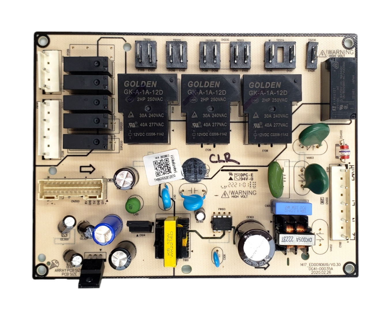 New Samsung Range Control Board DG92-01207G Same Day Shipping & 60 Days Warranty