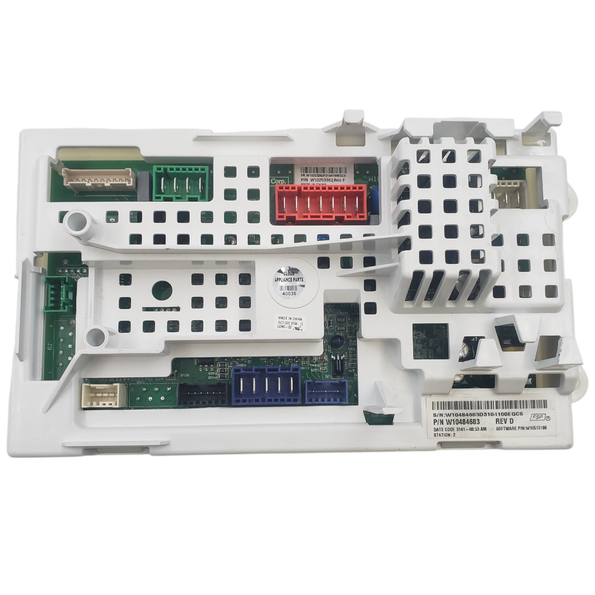 Whirlpool OEM Washer Control Board W10484683 **Same Day Ship & 60 Days Warranty*