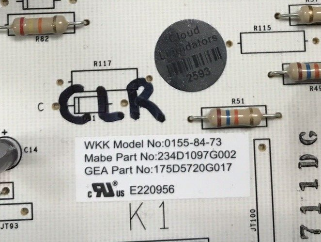 Genuine GE Dryer Control Board 234D1097G002 Same Day Shipping & 60 Days Warranty
