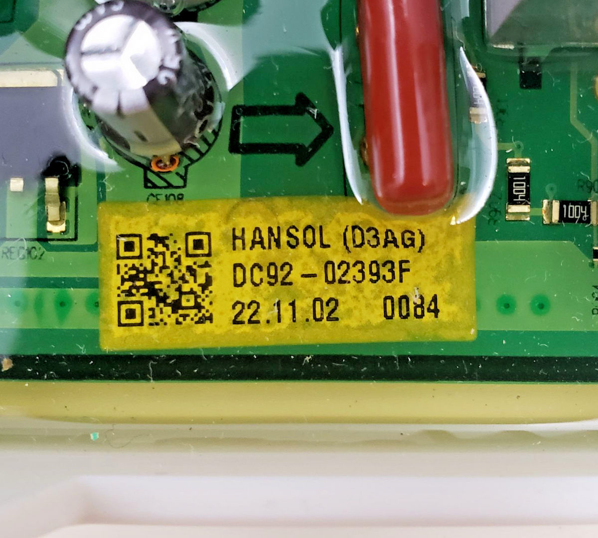 OEM Samsung Washer Control Board DC92-02393F *Same Day Ship & 60 Days Warranty**
