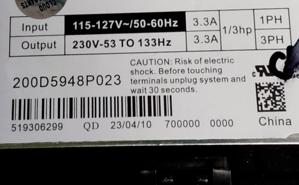 New GE Fridge Inverter Board  200D5948P023 Same Day Shipping & 60 Days Warranty*