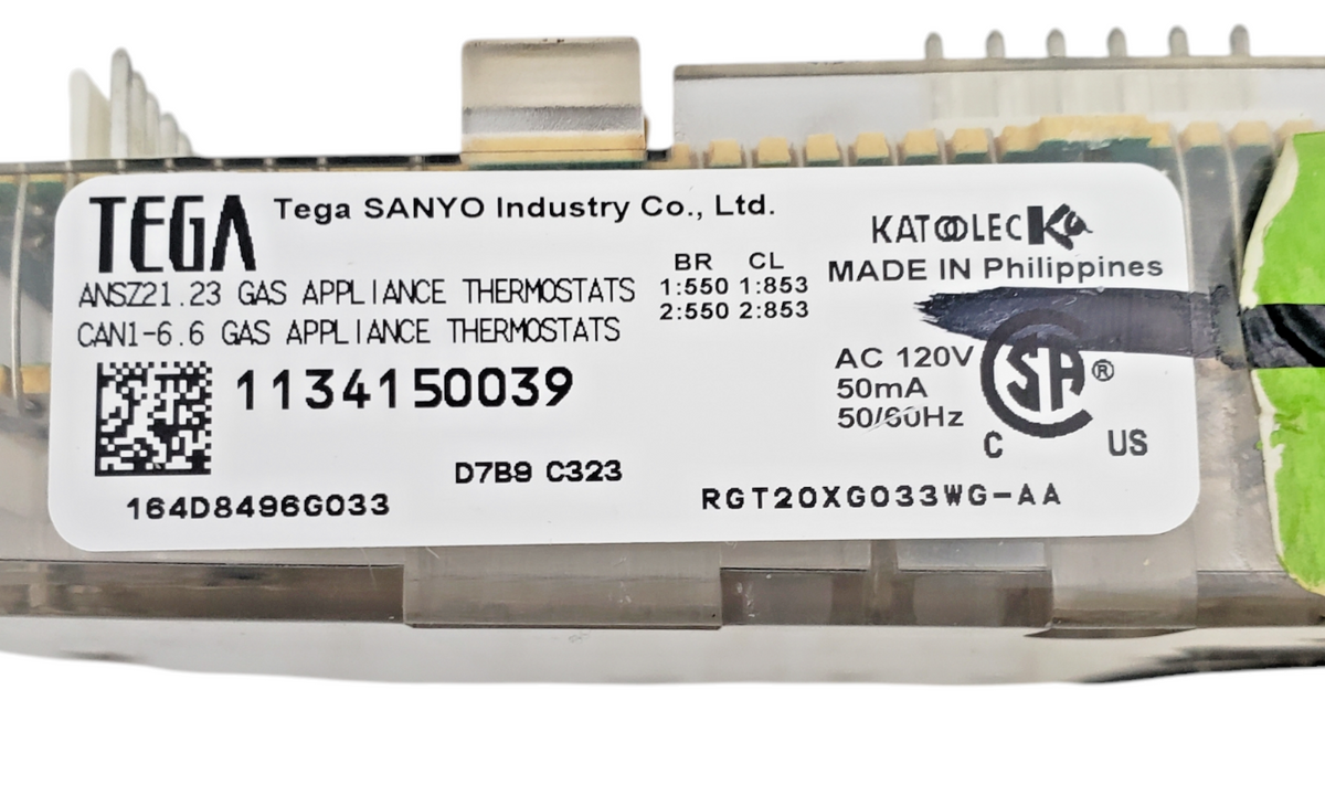 Genuine GE Range Control Board 164D8496G033 Same Day Shipping & 60 Days Warranty