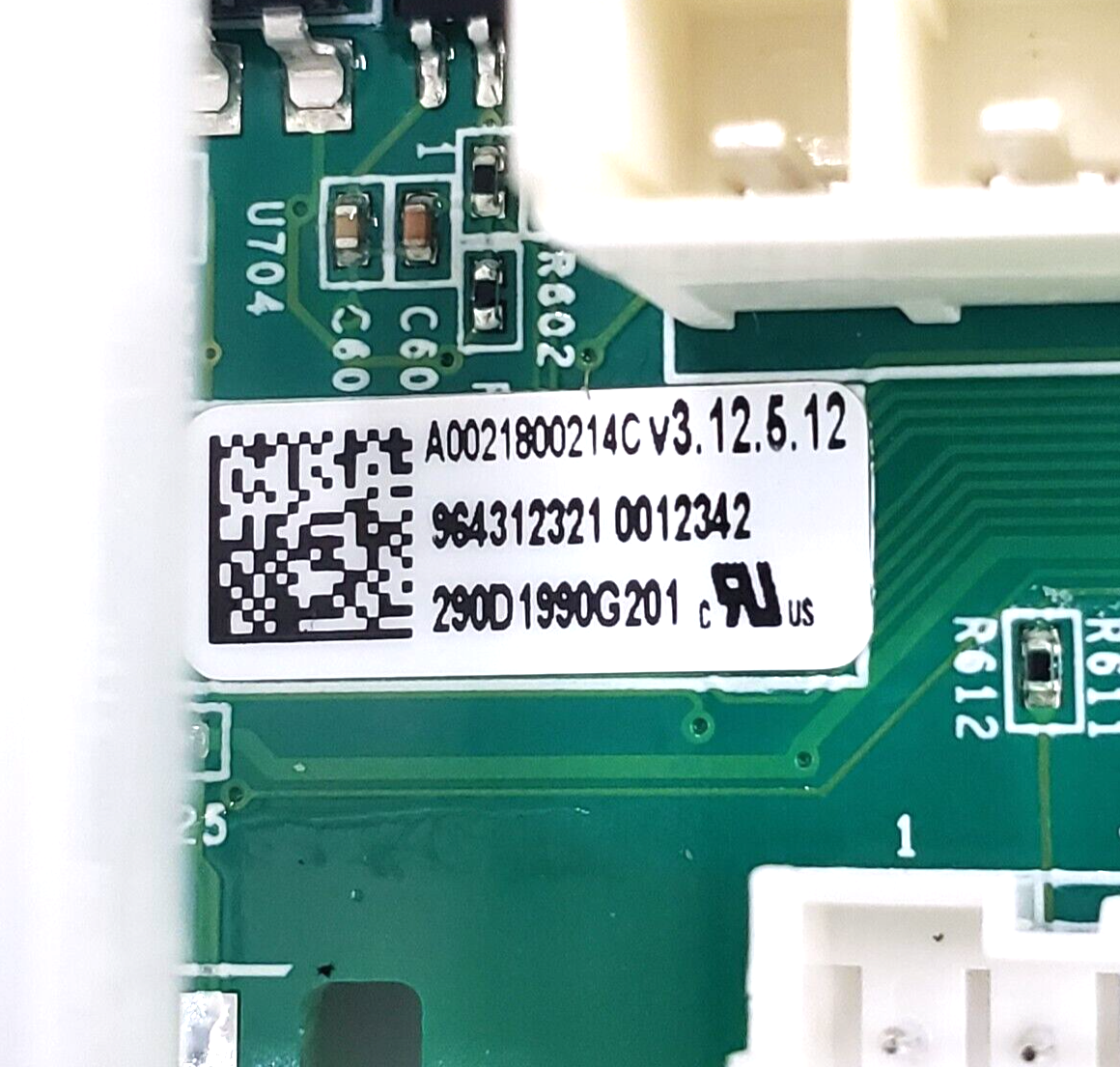 New GE Washer Control Board 290D1990G201  *Same Day Shipping & 60 Days Warranty*