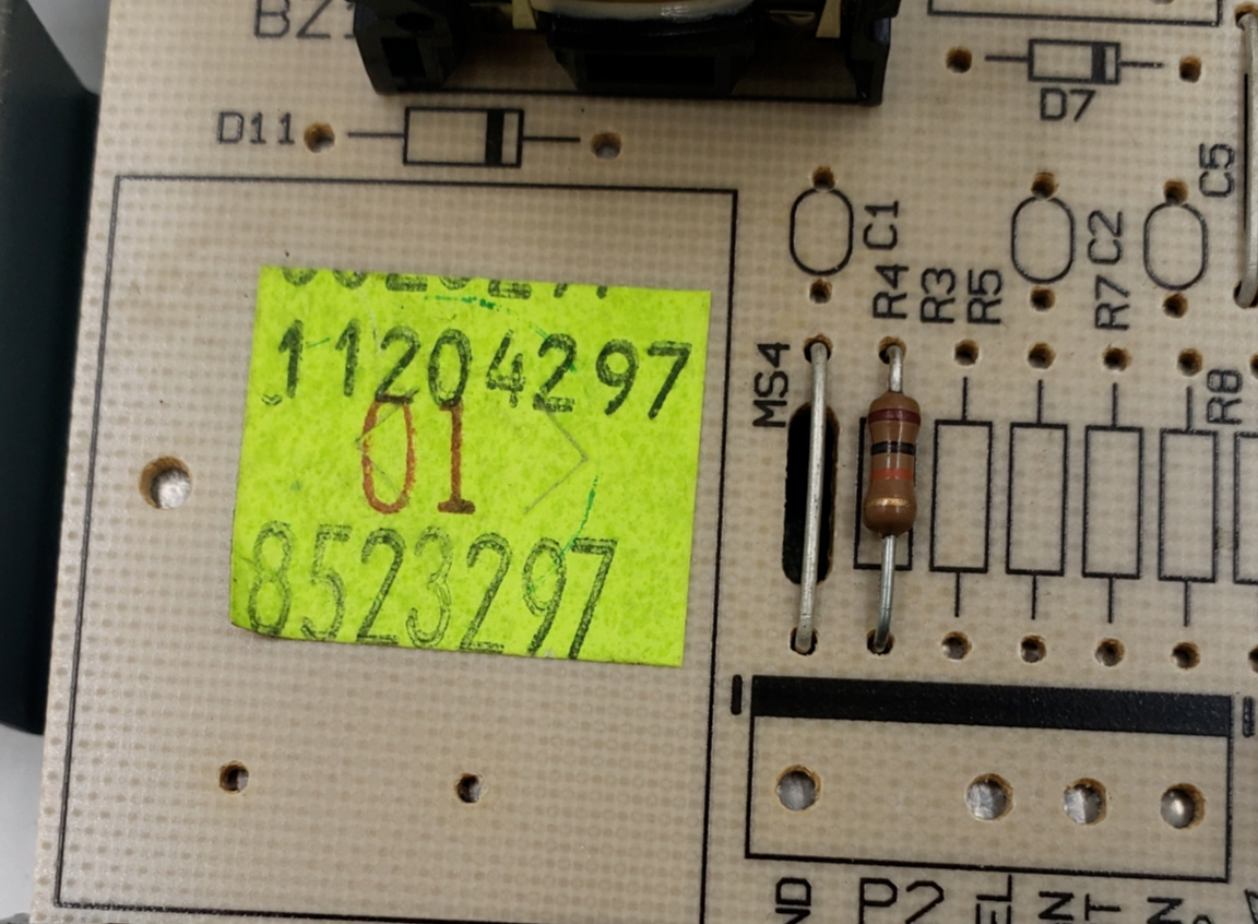 Genuine Whirlpool Range Control Board 8523297 *Same Day Ship & 60 Days Warranty*