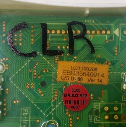 Genuine LG Dryer Main Control Board EBR33640914 Same Day Ship & 60 Days Warranty