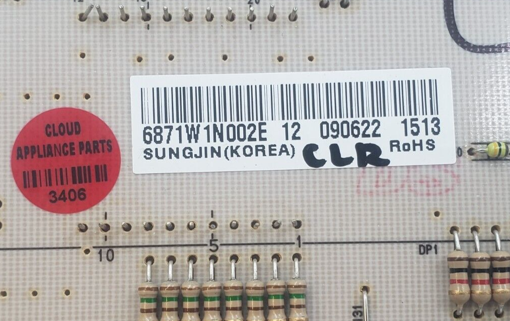 Genuine LG Oven Control Board 6871W1N002E *Same Day Shipping & 60 Days Warranty*
