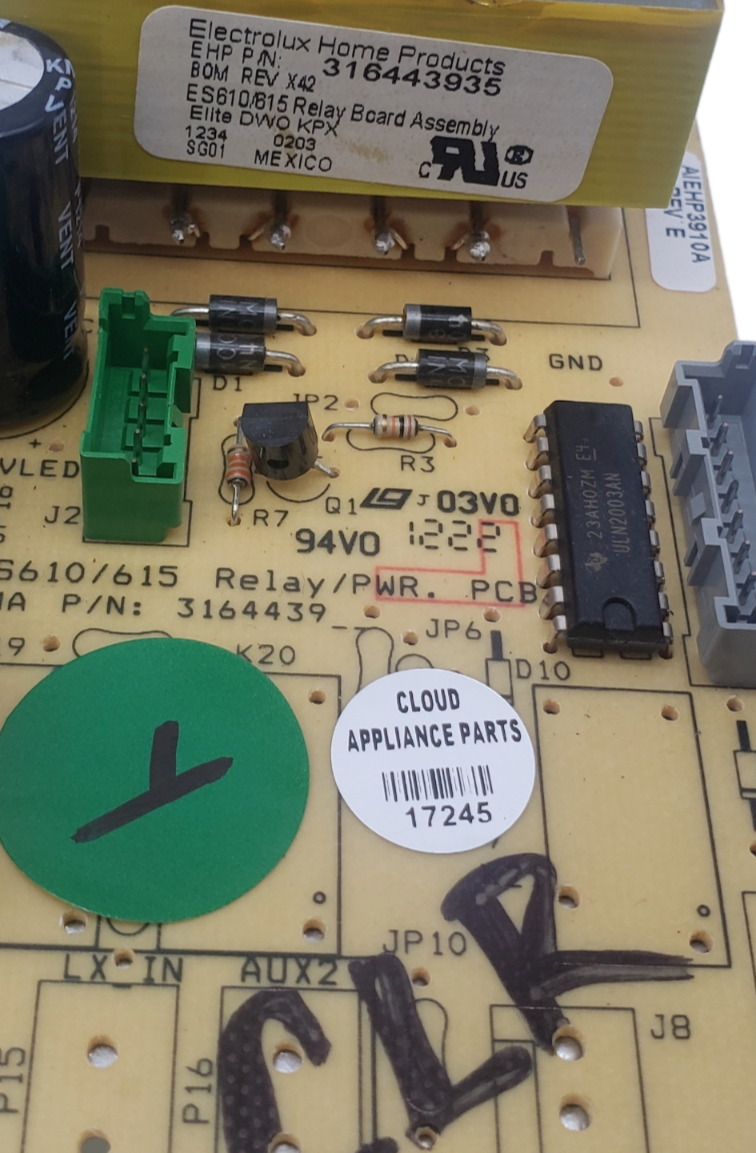 Genuine Frigidaire Oven Control Board 316443935 Same Day Ship & 60 Days Warranty
