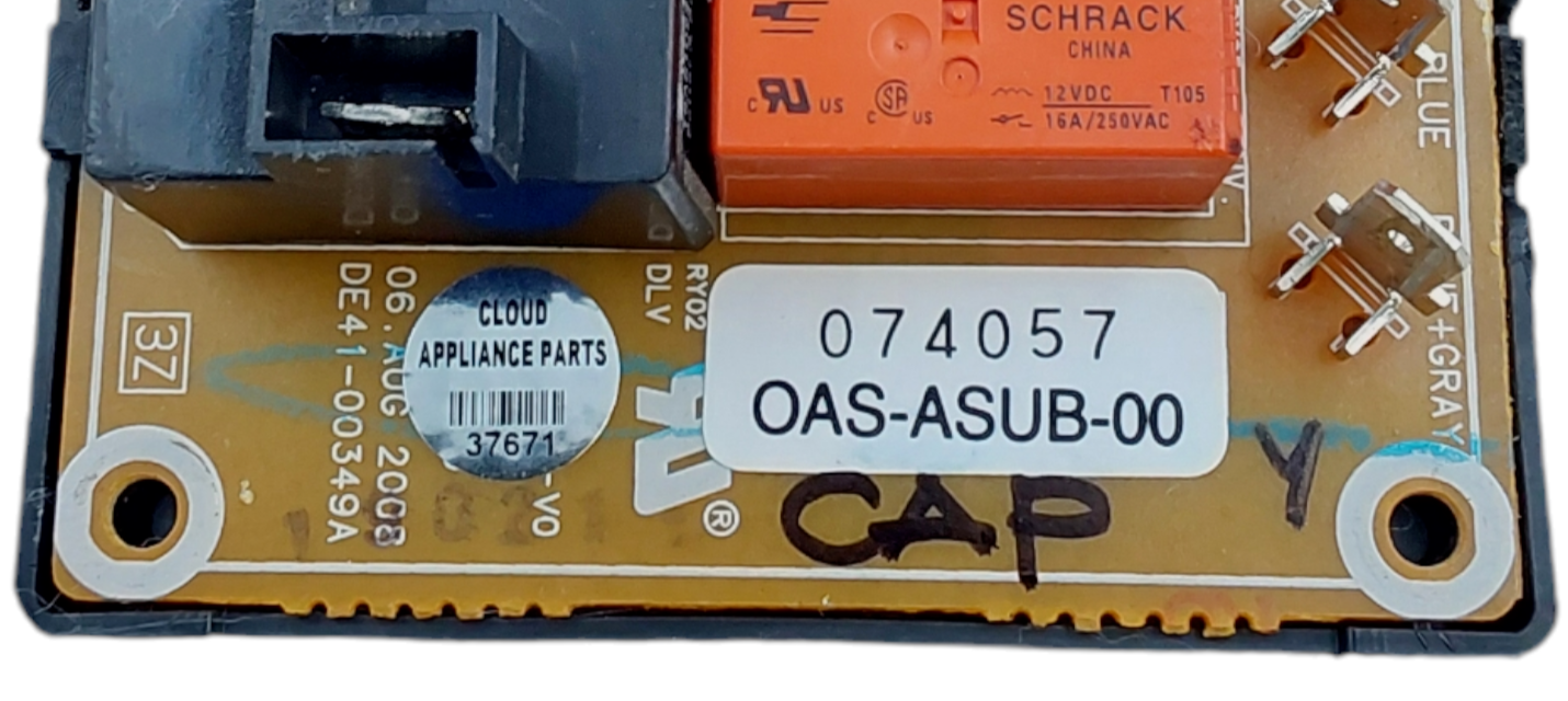 Genuine Samsung Range Control Board OAS-ASUB-00 Same Day Ship & 60 Days Warranty
