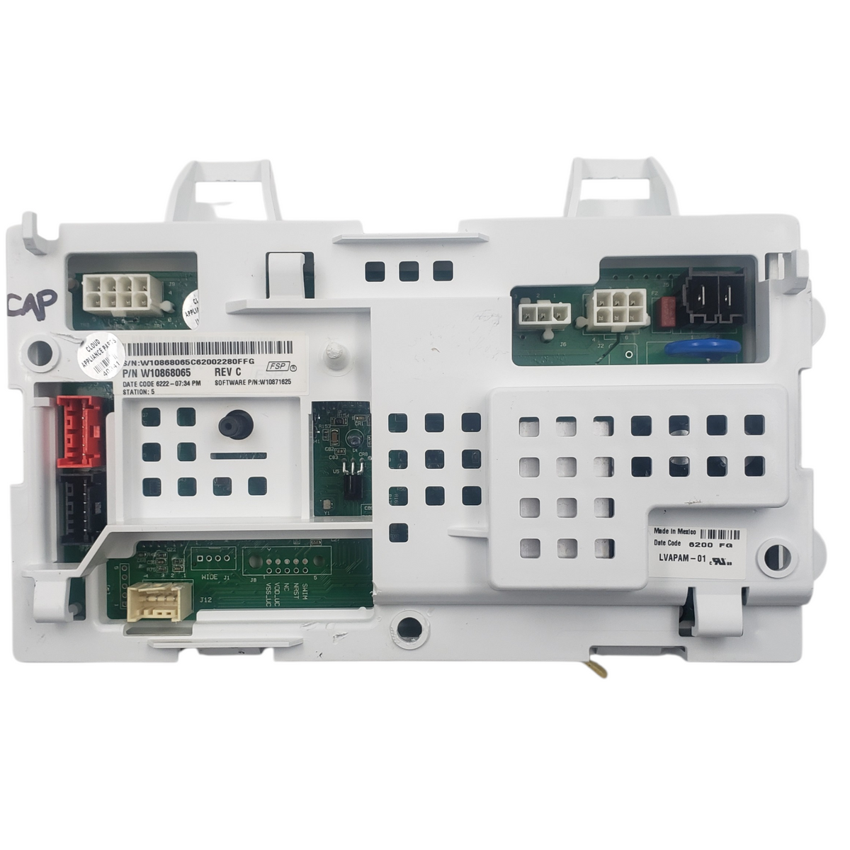 Whirlpool OEM Washer Control Board W10868065 Same Day Shipping & 60-Day Warranty
