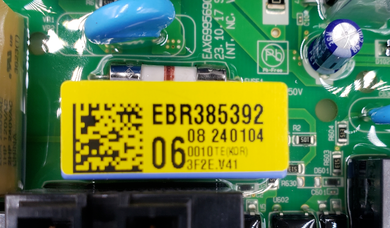 New LG Washer Main Control Board EBR38539206 *Same Day Ship & 60 Days Warranty**