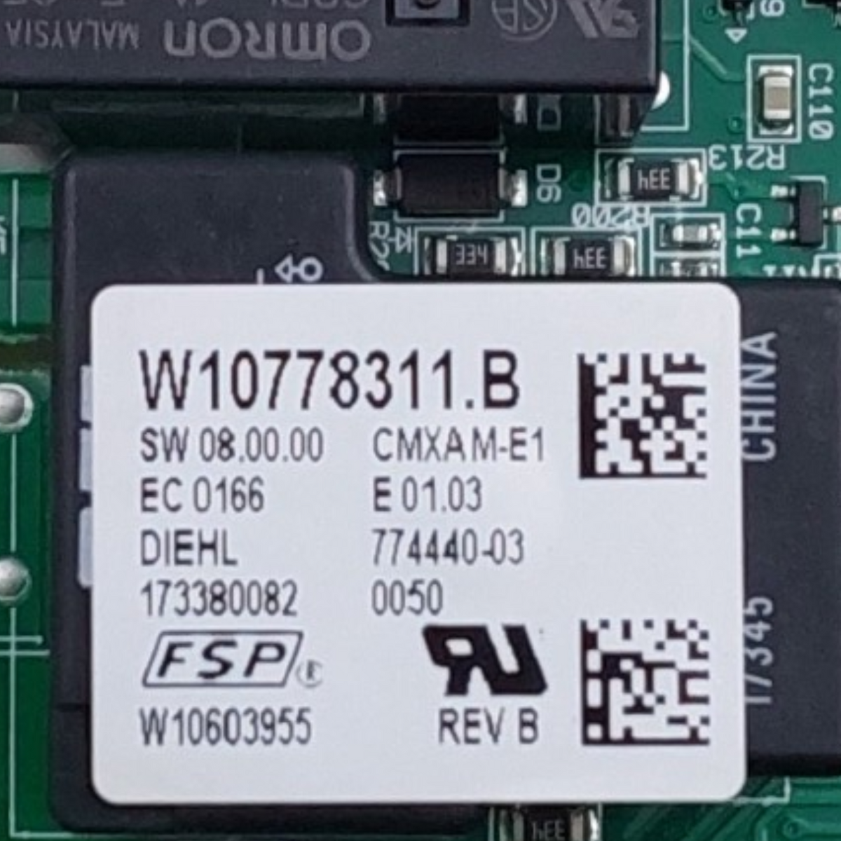 Whirlpool Genuine Range Control Board W10778311 Same Day Ship & 60 Days Warranty