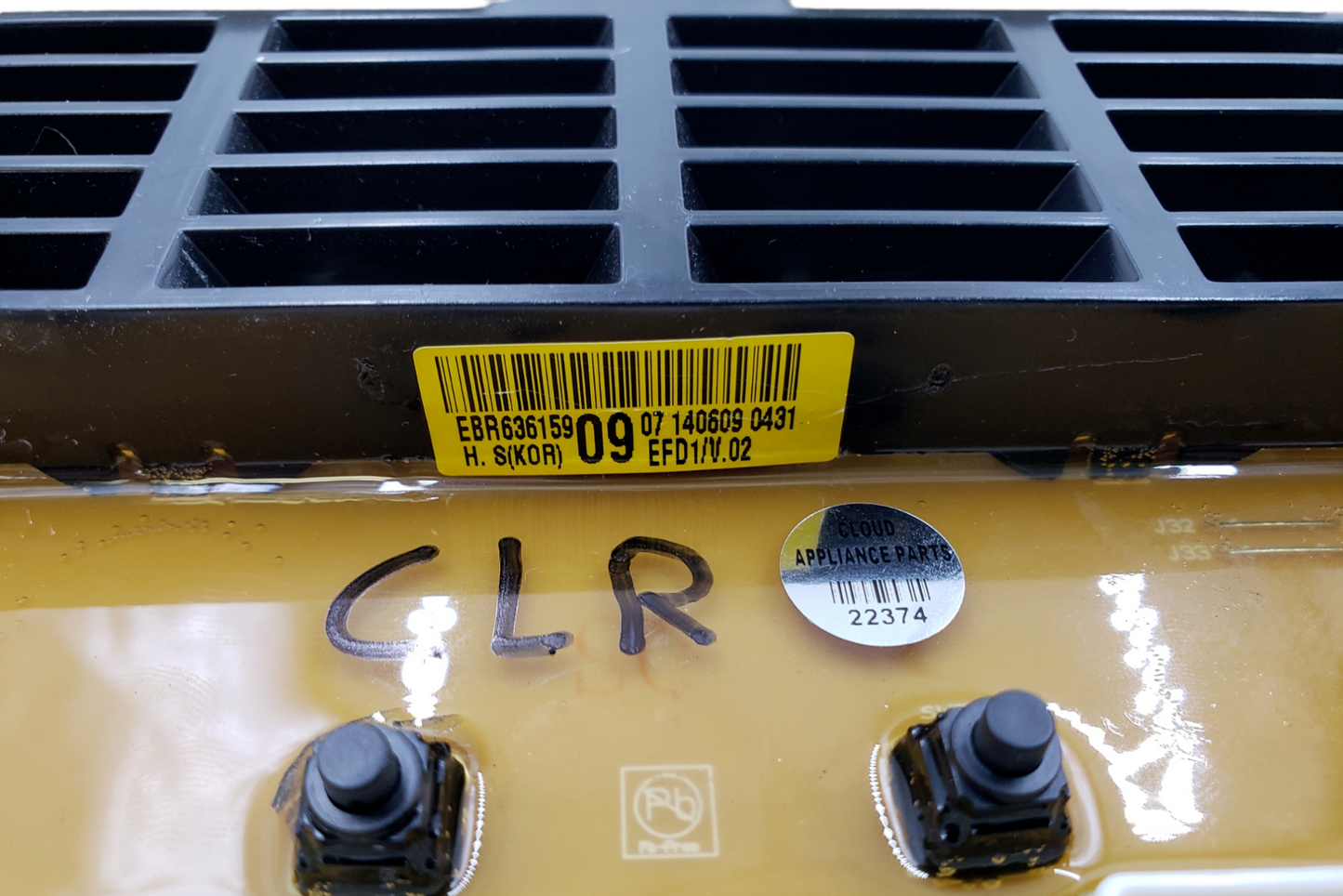 Genuine LG Dryer Main Control Board EBR62707636 Same Day Ship & 60 Days Warranty