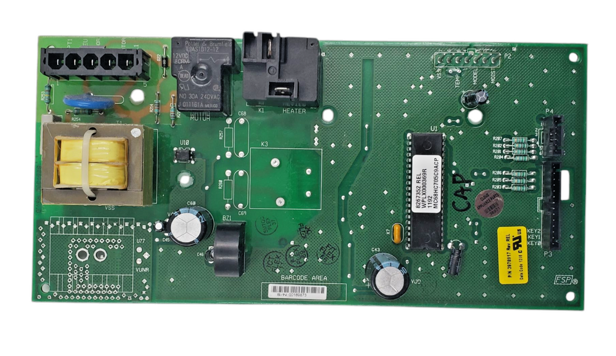 Genuine Whirlpool Dryer Control Board 3978917 *Same Day Ship & 60 Days Warranty*