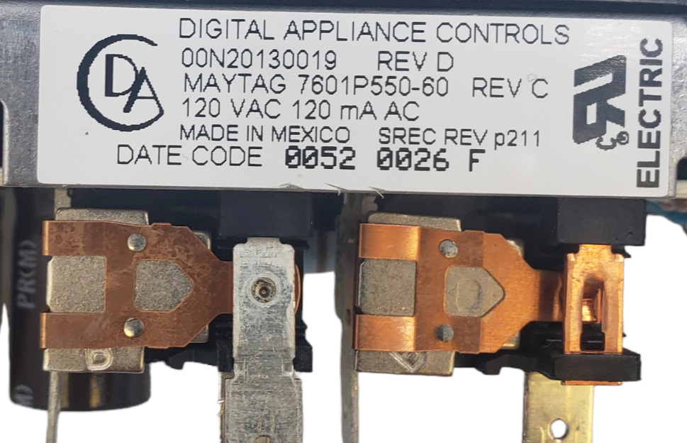 Genuine Maytag Oven Control Board 7601P550-60 *Same Day Ship & 60 Days Warranty*