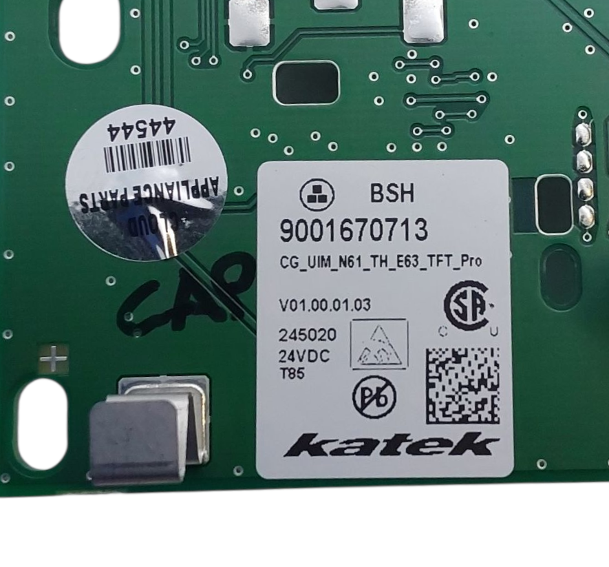 Bosch New Range Control Board 9001670713 **Same Day Shipping & 60 Days Warranty*