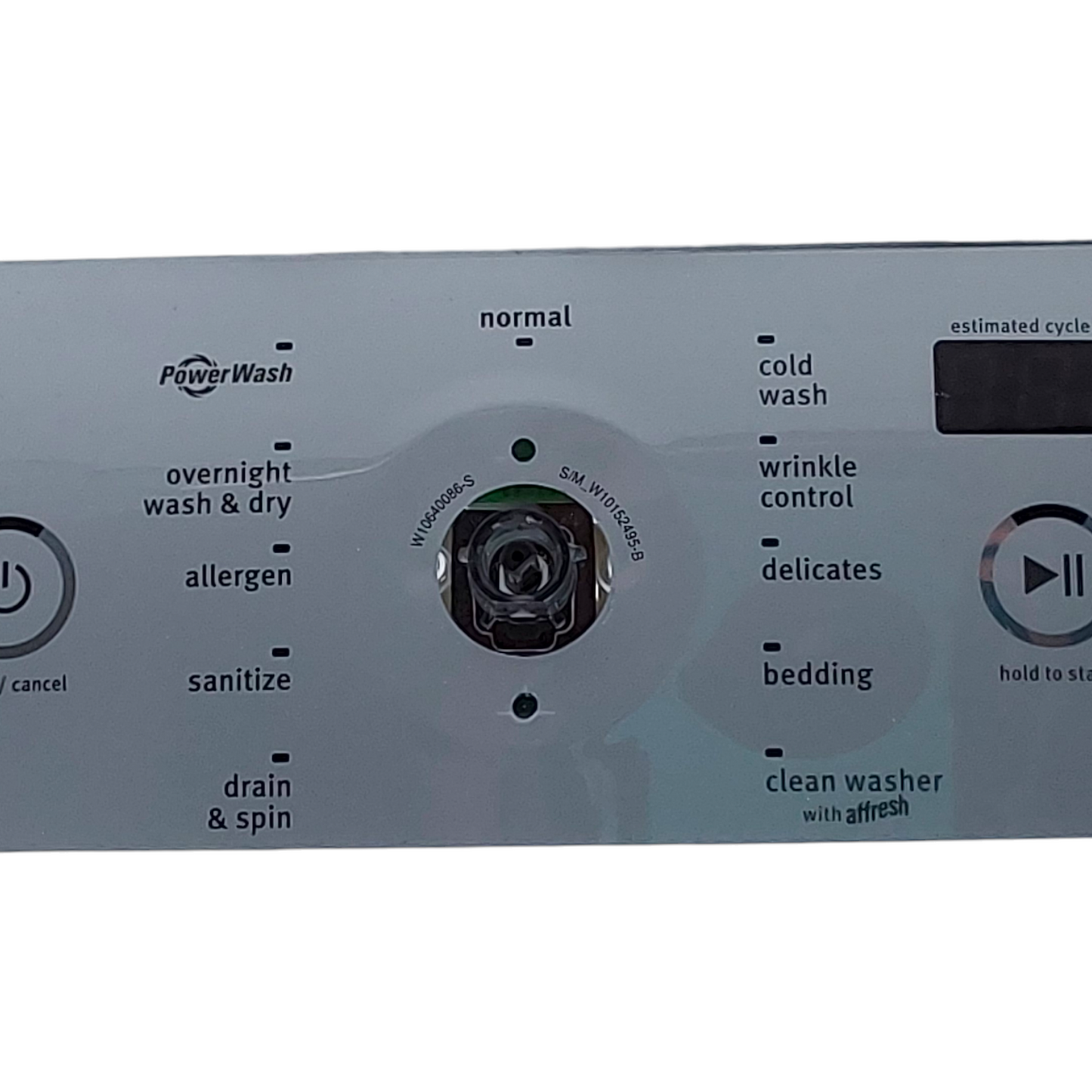 OEM Whirlpool Washer Control Panel W10825106  *Same Day Ship & 60 Days Warranty*