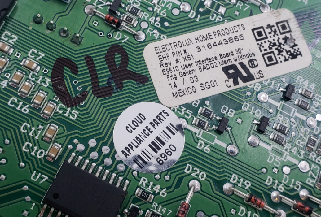 Genuine Frigidaire Oven Control Board 316443865 Same Day Ship & 60 Days Warranty