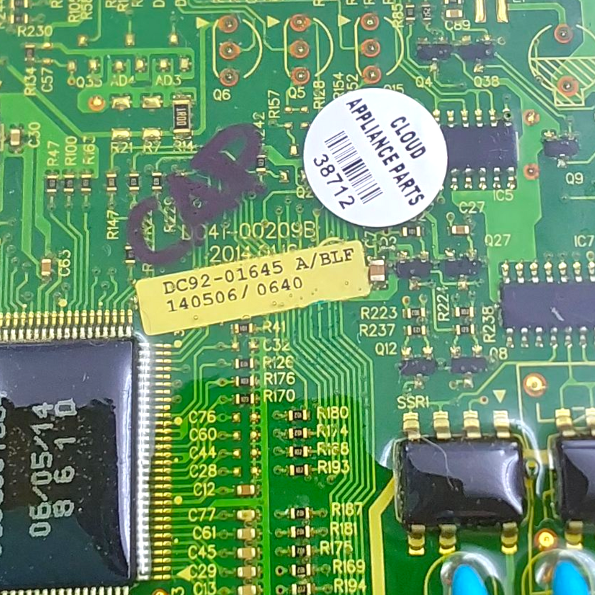 Samsung OEM Washer Control Board DC92-01645A  *Same Day Ship & 60 Days Warranty*