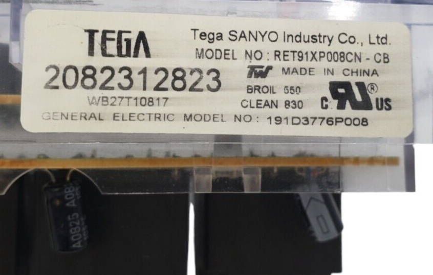Genuine GE Range Control Board 191D3776P008 Same Day Shipping & 60 Days Warranty