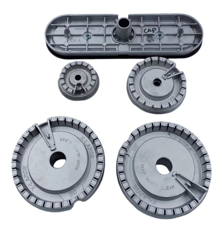 New GE Range Surface Burner Set 311D5017P001 Same Day Shipping &60 Days Warranty