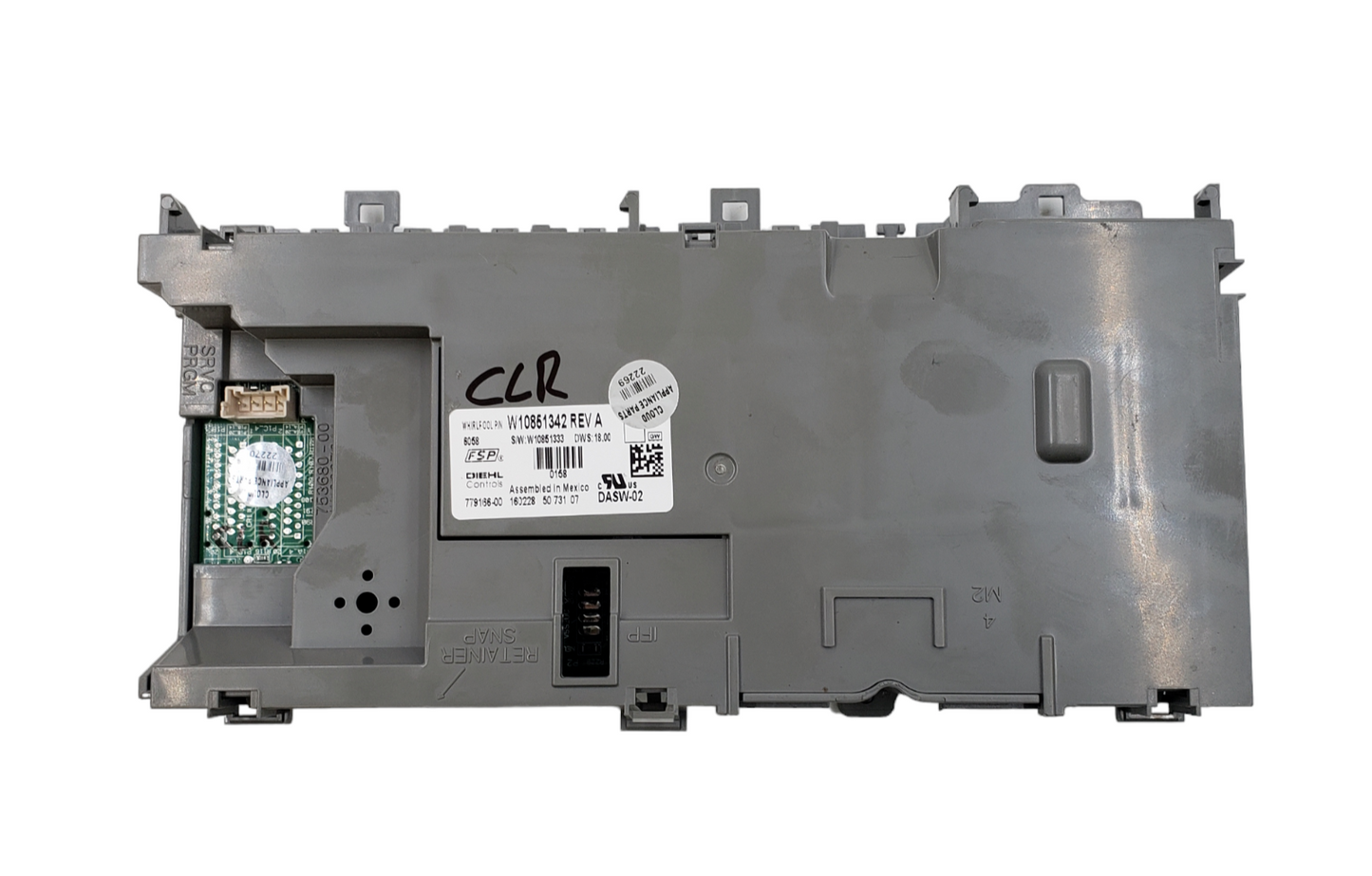 Genuine Whirlpool Dishwasher C. Board W10851342 Same Day Ship & 60 Days Warranty