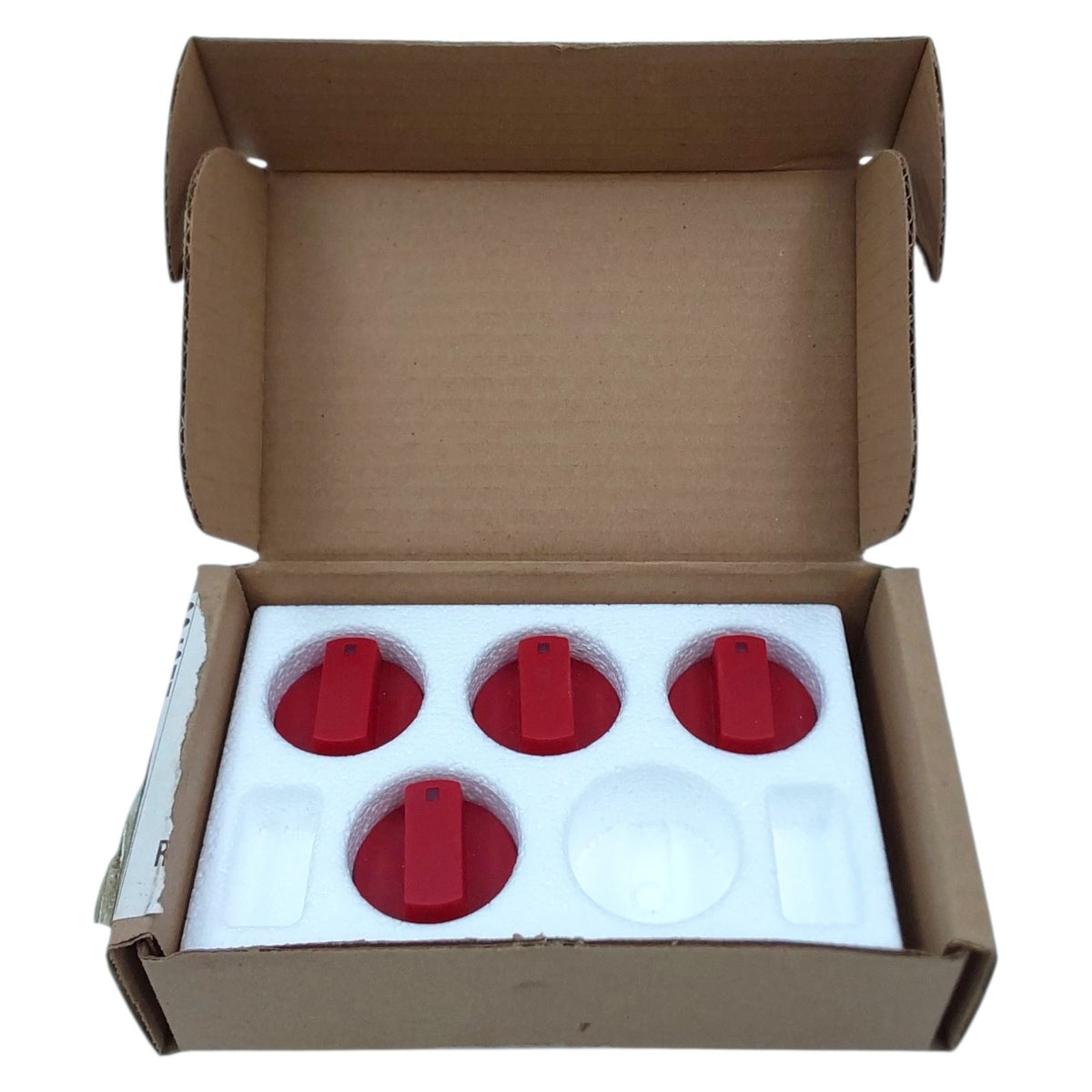 Wolf New Cooktop Red Knobs 824977 **Same Day Shipping & 60 Days Warranty**