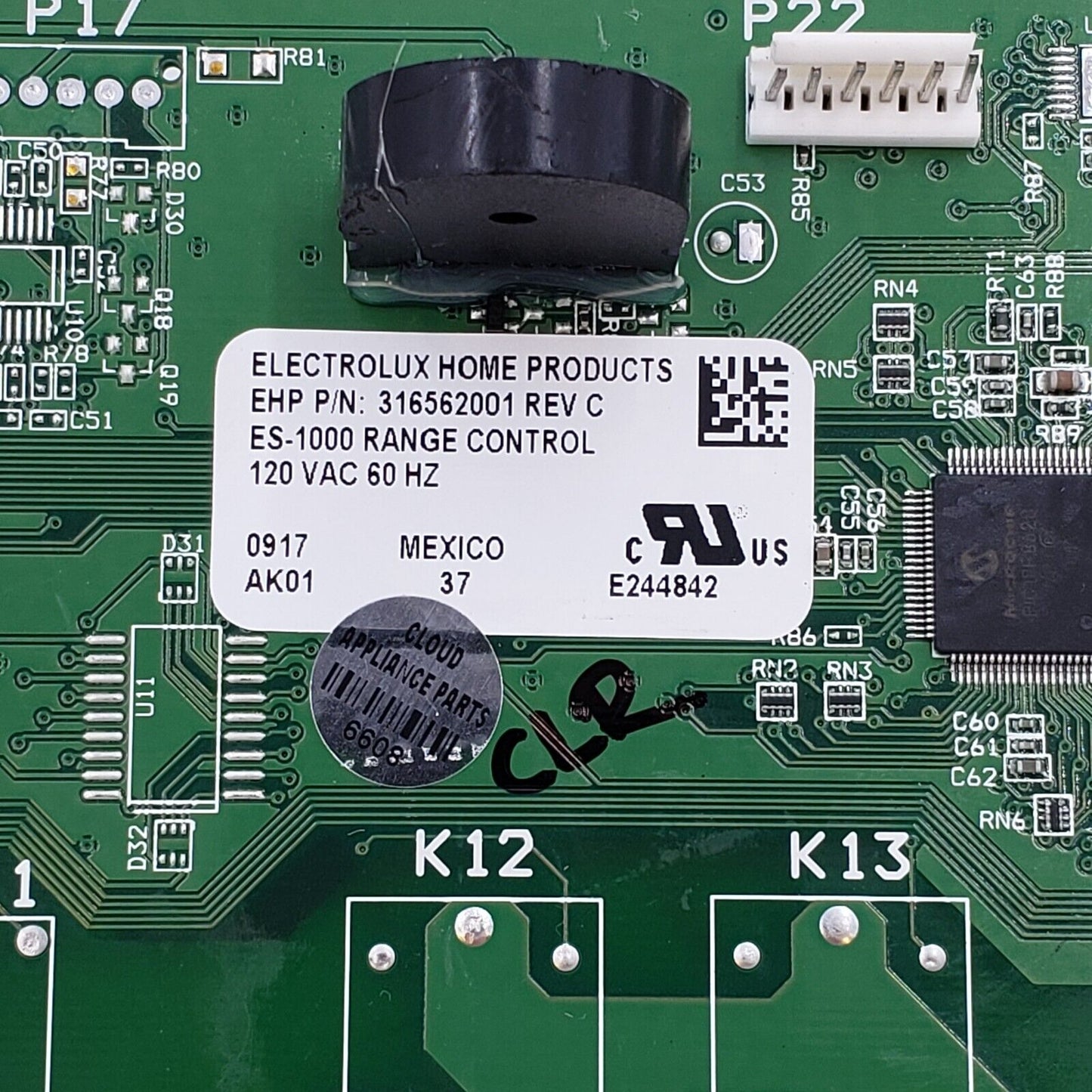 Genuine Frigidaire Range Control 316562001 Same Day Shipping & 60 Days Warranty*
