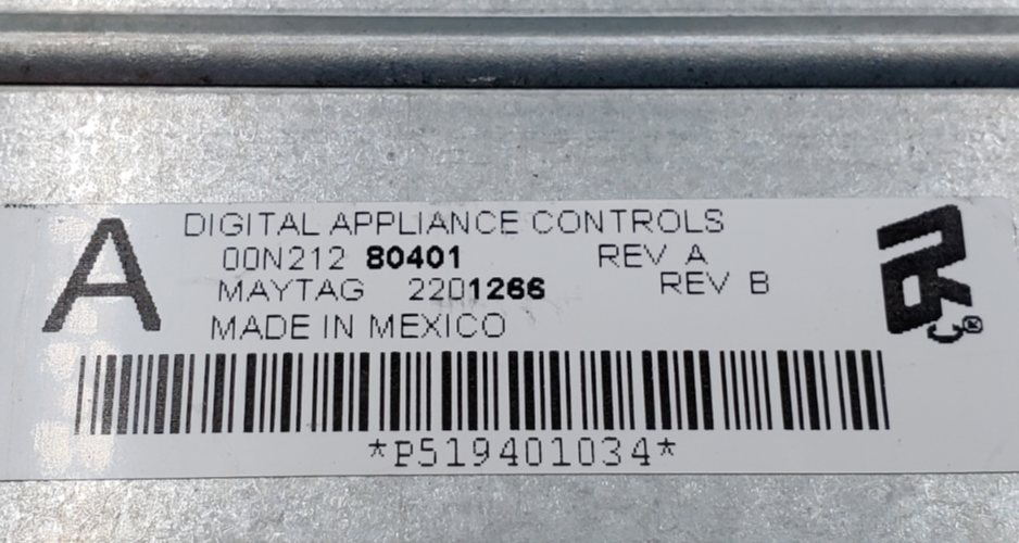 Genuine Whirlpool Washer Control Board 2201266 *Same Day Ship & 60 Days Warranty