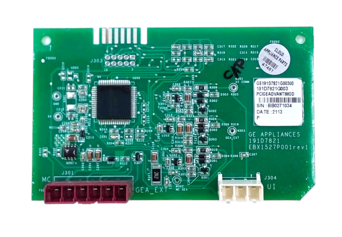 New GE Electric Oven Control Board 191D7821G003 Same Day Ship & 60 Days Warranty