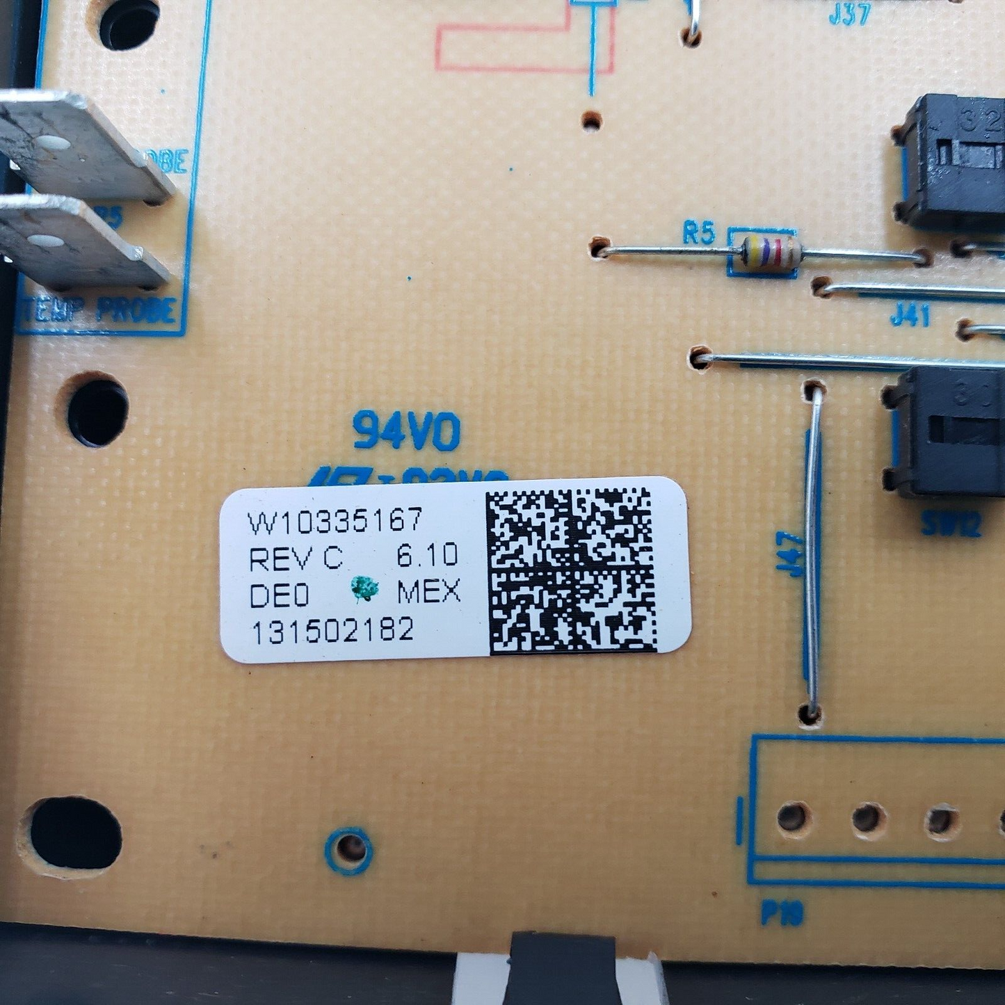 Genuine Whirlpool Oven Control Board W10335167 Same Day Ship & 60 Days Warranty*