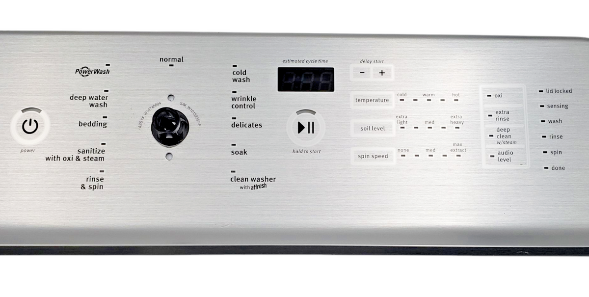 Whirlpool OEM Washer Control Panel W10872838  *Same Day Ship & 60 Days Warranty*